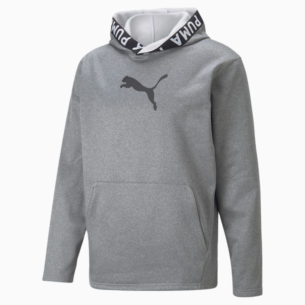 PWRFLEECE Men s Training Hoodie Medium Gray Heather Puma 520893 03