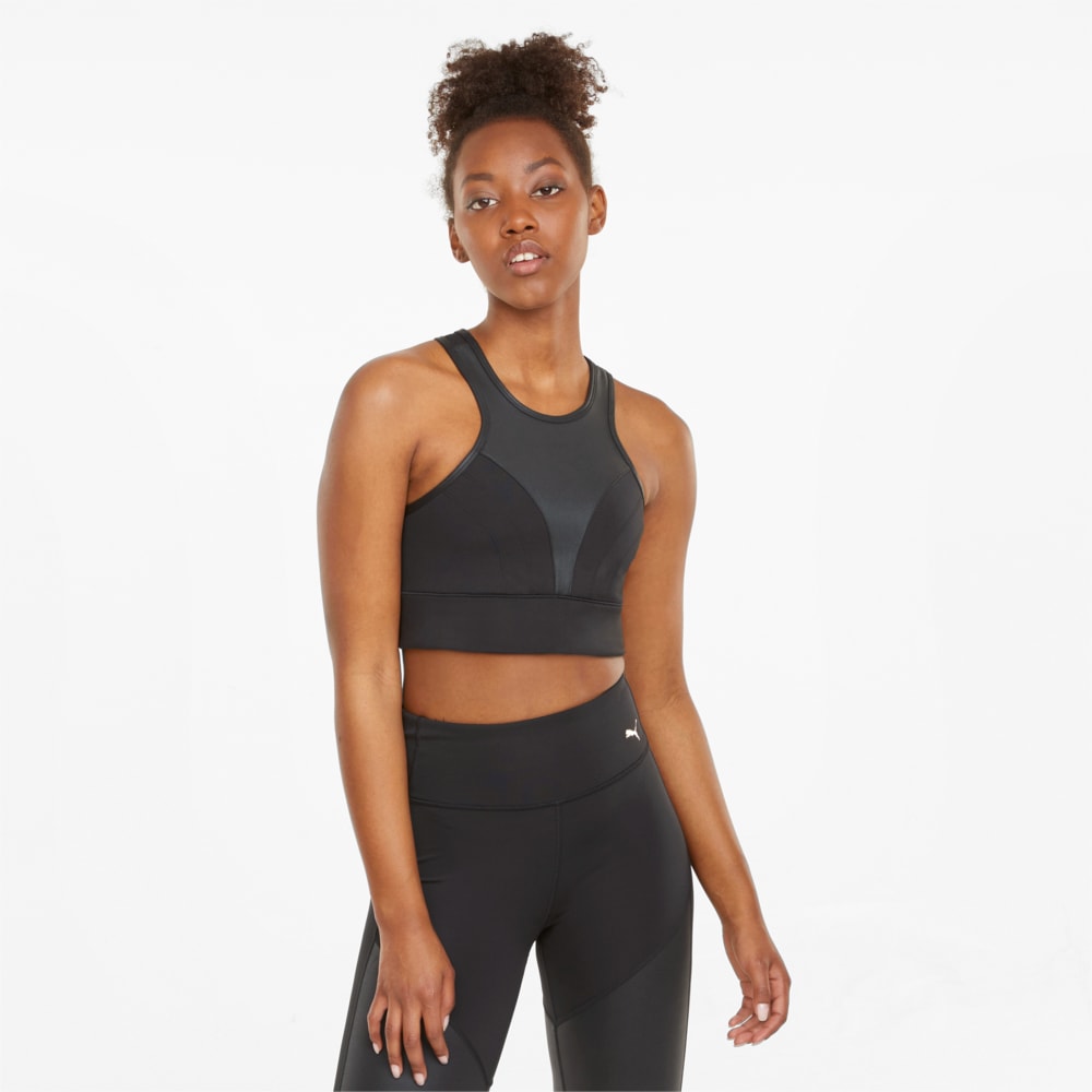 Зображення Puma Бра Moto Women's Training Bra Top #1: Puma Black