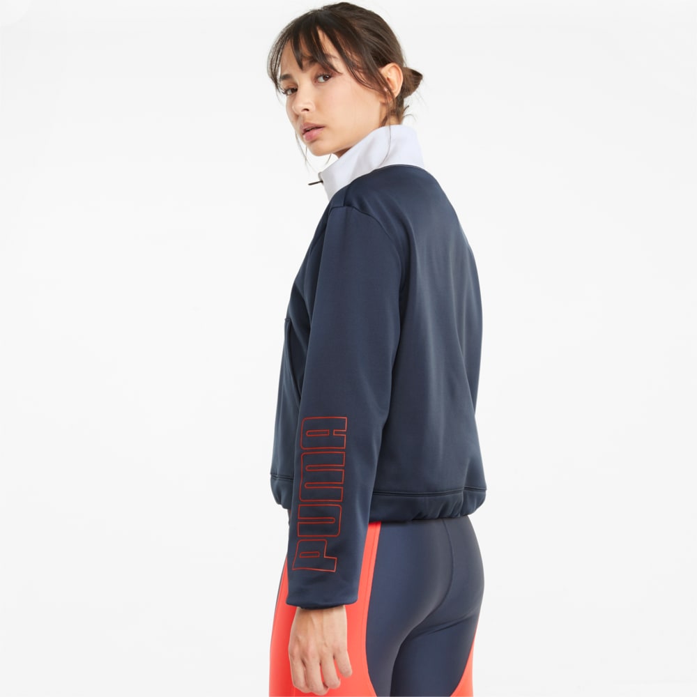 фото Толстовка pwr fleece logo quarter-zip training sweatshirt puma