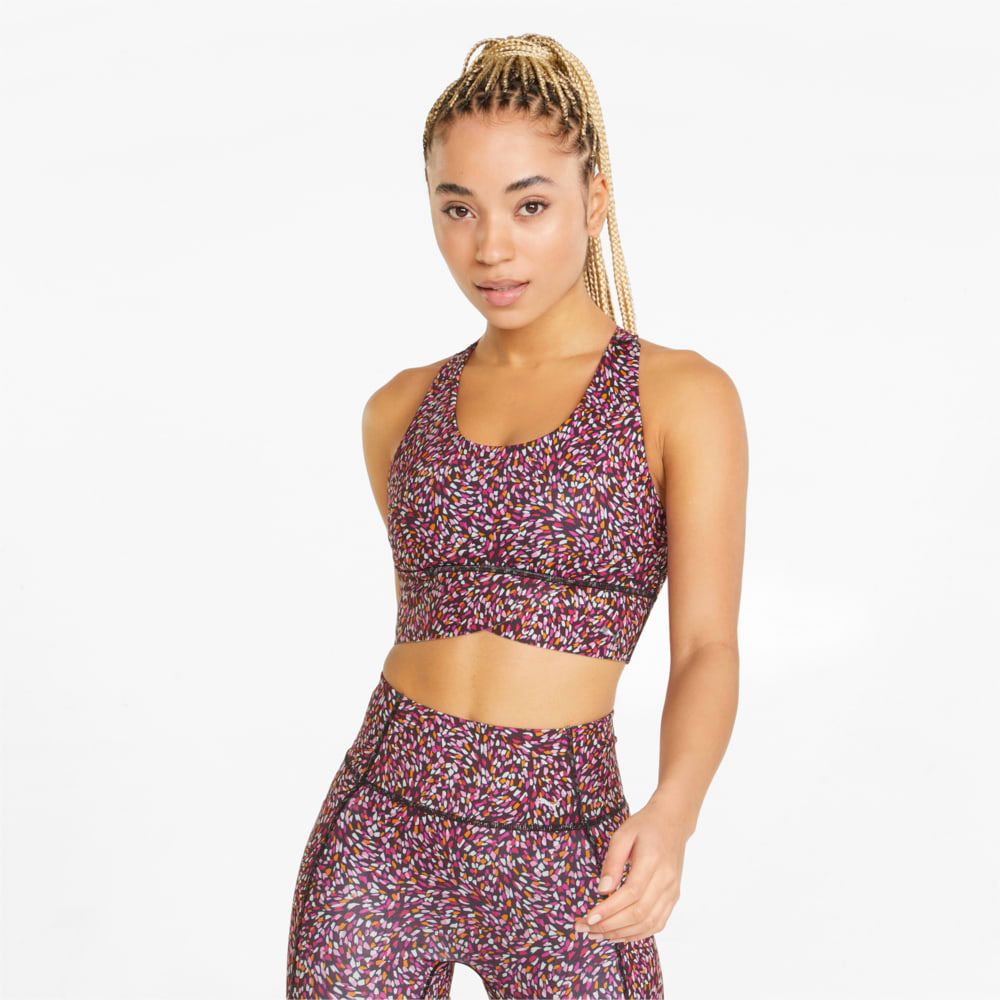 Image Puma Forever Luxe Graphic Women's Training Bra #1