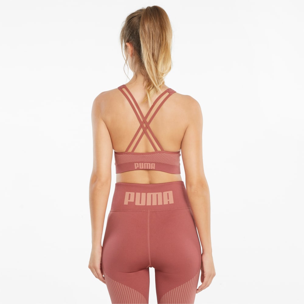 

PUMA - female - Бра Long Line Seamless Women' Training Bra – Mauvewood –, Розовый