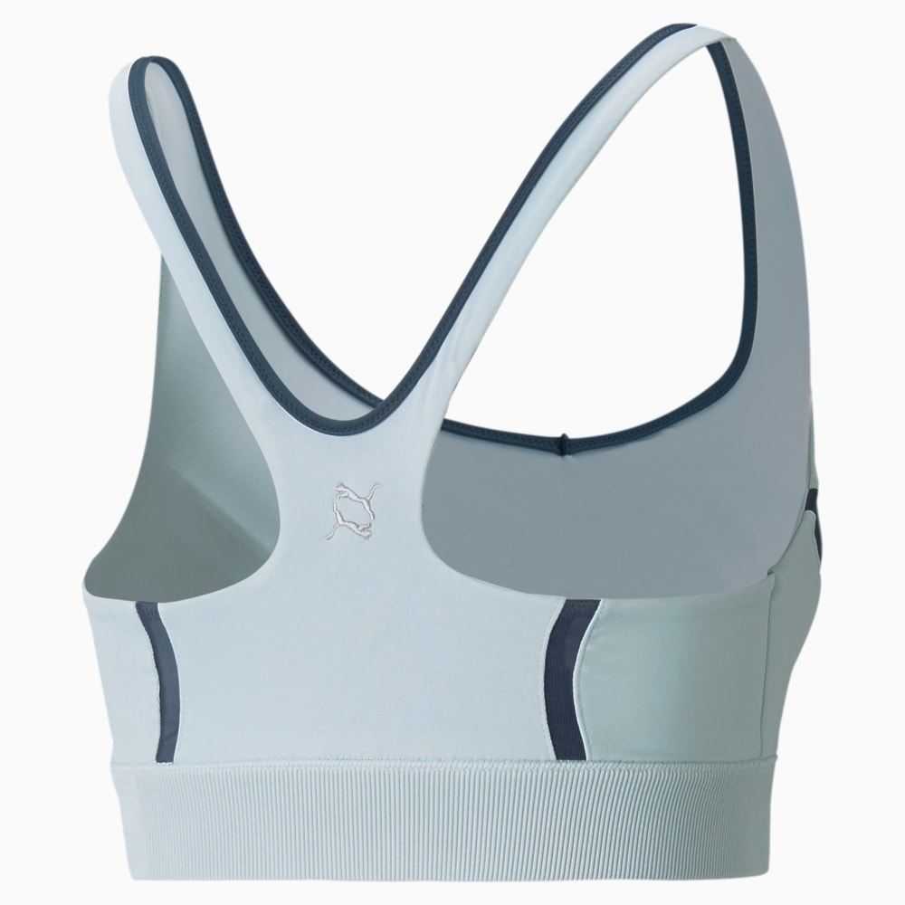 Зображення Puma Бра EXHALE Mesh Curve Women's Training Bra #2: Glacial Blue