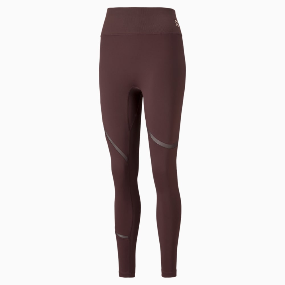 Зображення Puma Легінси EXHALE Mesh Curve Women's Training Leggings #1: Fudge