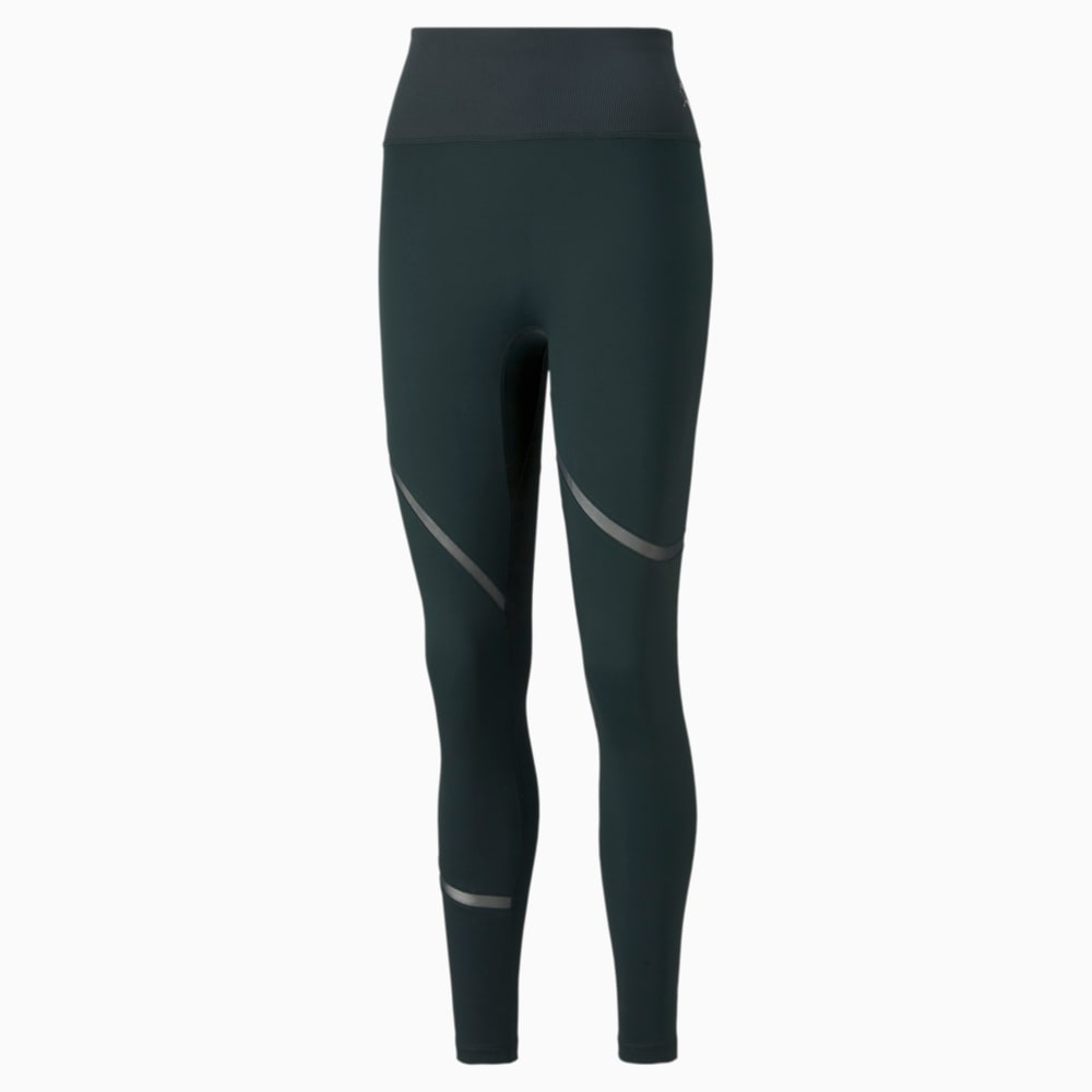 

PUMA - female - Леггинсы EXHALE Mesh Curve Women's Training Leggings – Midnight Green –, Зеленый