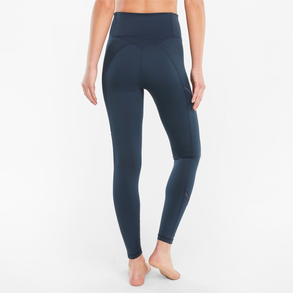 

PUMA - female - Леггинсы EXHALE Mesh Curve Women' Training Leggings – Spellbound –, Синий
