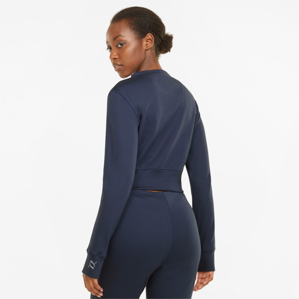 фото Футболка с длинным рукавом exhale mock neck ribbed long sleeve women's training tee puma