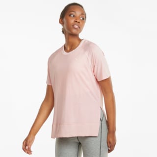 Изображение Puma Футболка STUDIO Relaxed Ribbed Trim Women's Training Tee