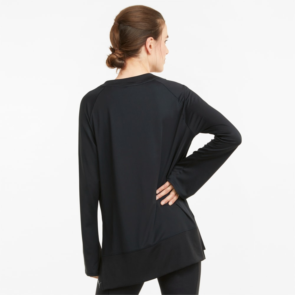 фото Топ с длинным рукавом studio yogini light bell sleeve women's training top puma