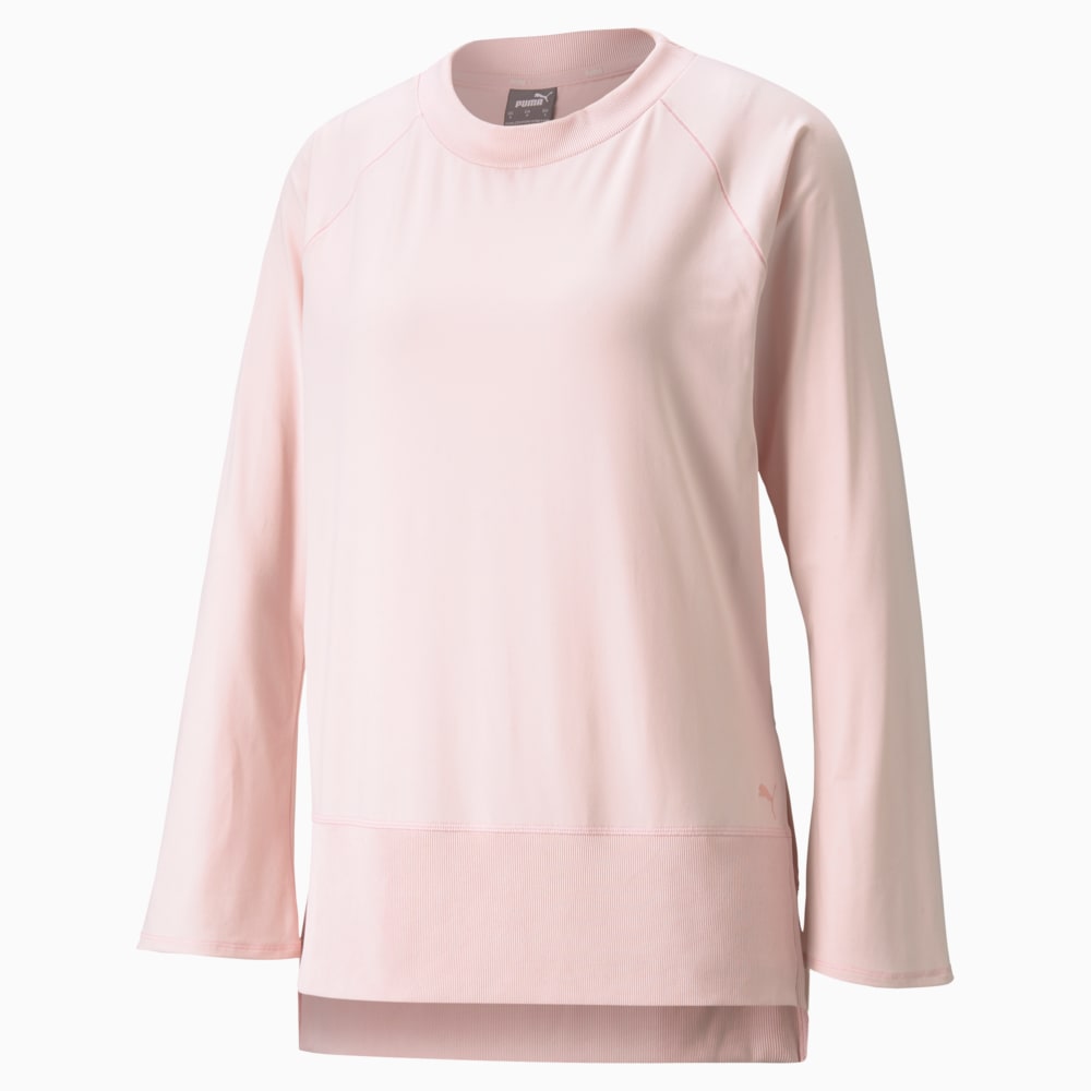 

PUMA - female - Топ с длинным рукавом Studio Yogini Light Bell Sleeve Women's Training Top – Lotus –, Розовый