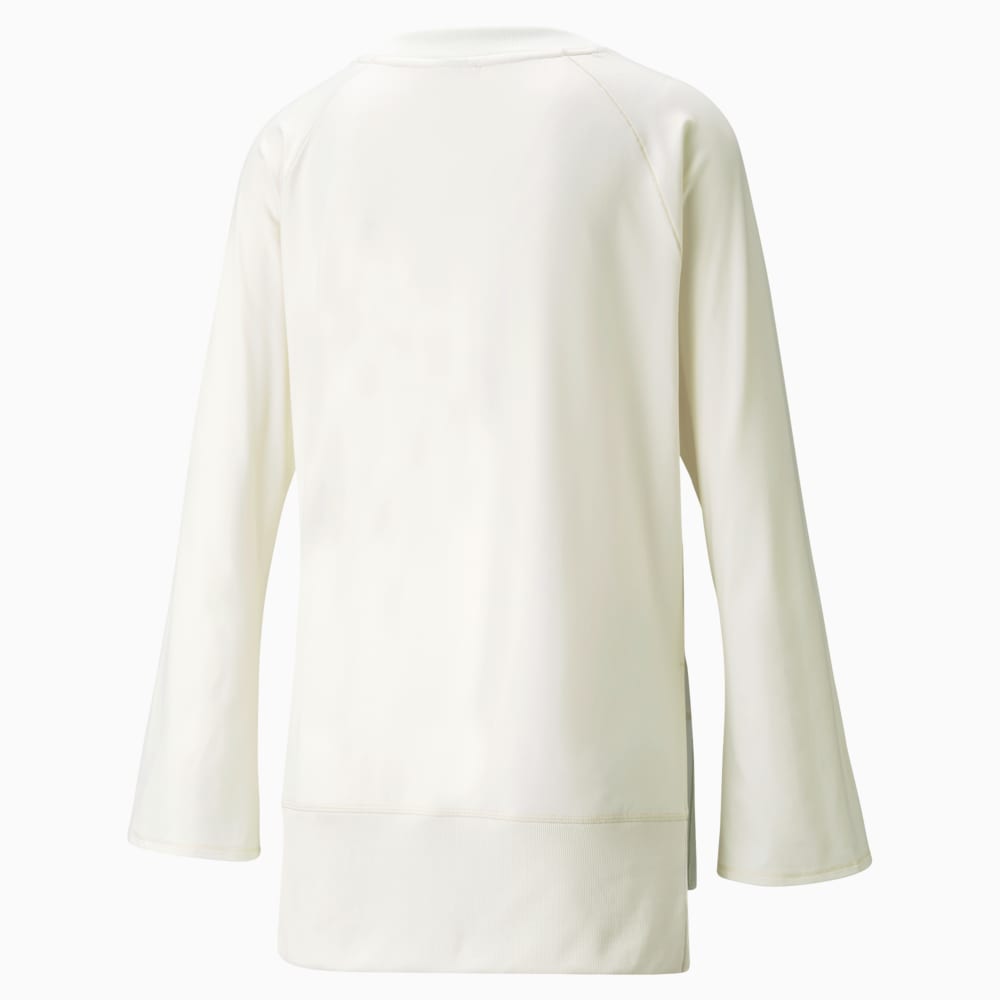 

PUMA - female - Топ с длинным рукавом Studio Yogini Light Bell Sleeve Women's Training Top – Ivory Glow –, Белый
