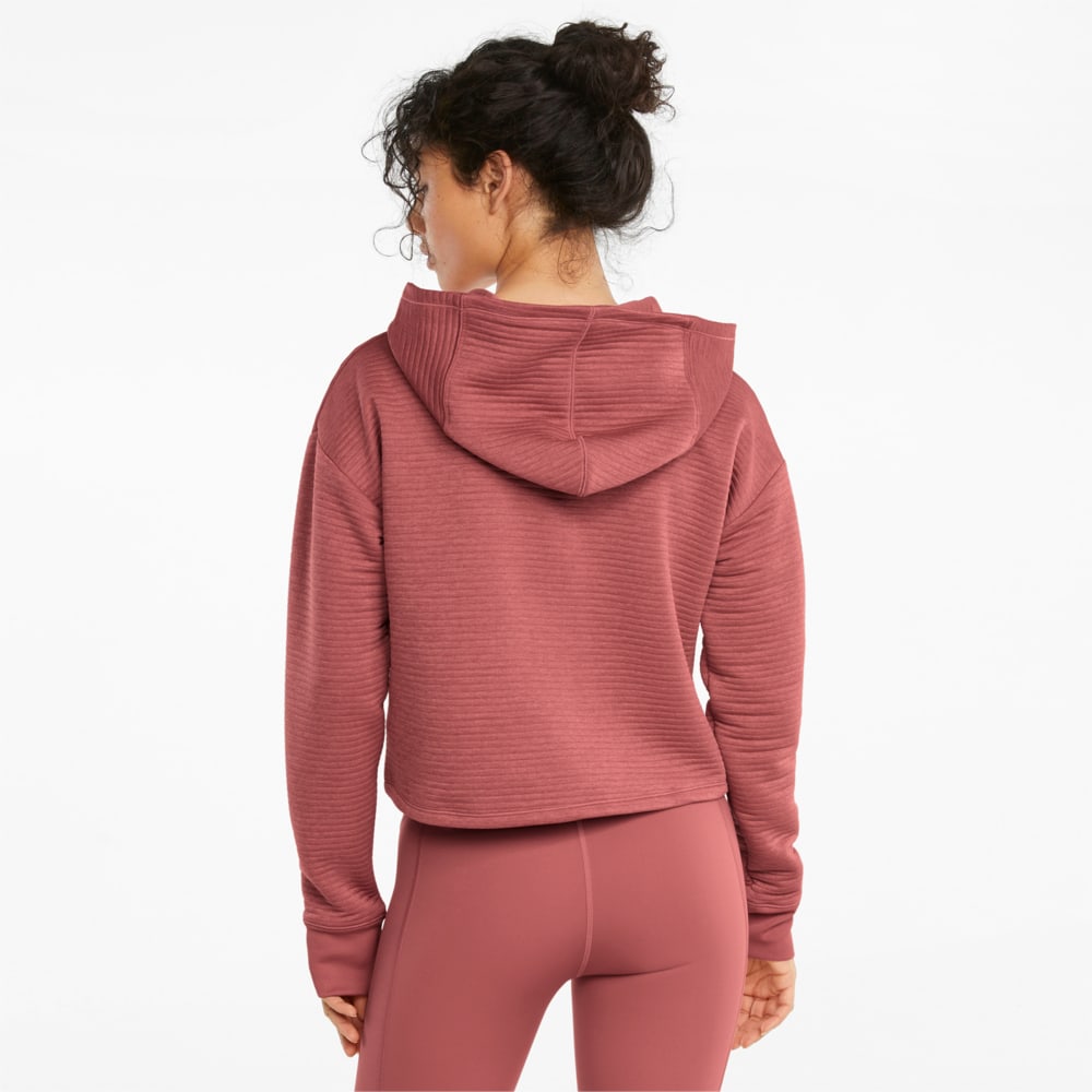 Изображение Puma Толстовка STUDIO Textured Women's Training Skimmer Hoodie #2: Mauvewood