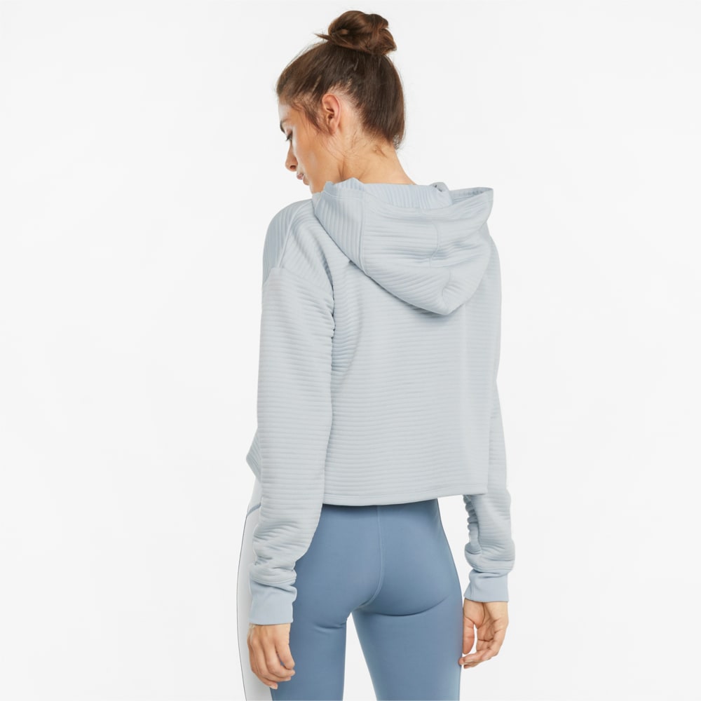 фото Толстовка studio textured women's training skimmer hoodie puma