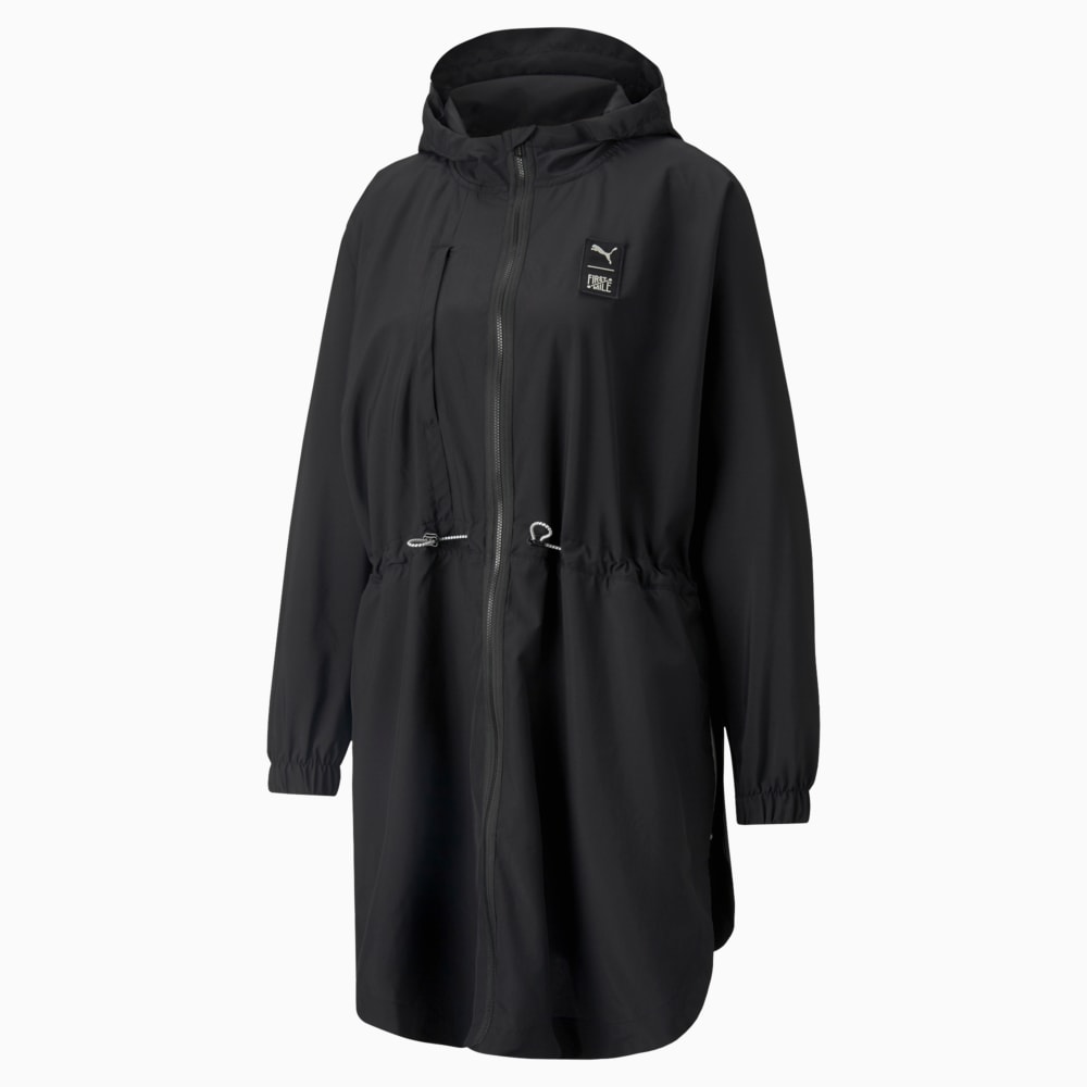 

PUMA - female - Куртка PUMA x FIRST MILE Full-Zip Women's Training Poncho – Puma Black –, Черный