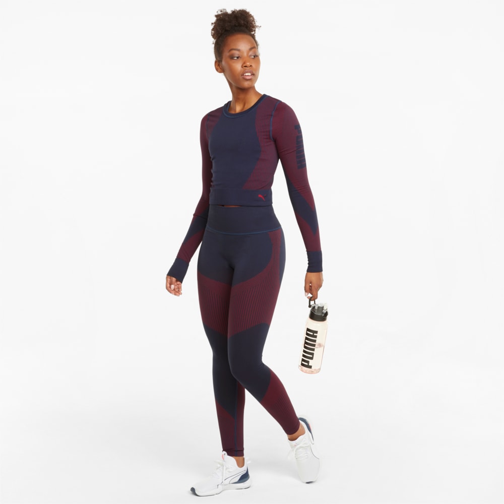 Изображение Puma Лонгслив Seamless Long Sleeve Fitted Women's Training Tee #2