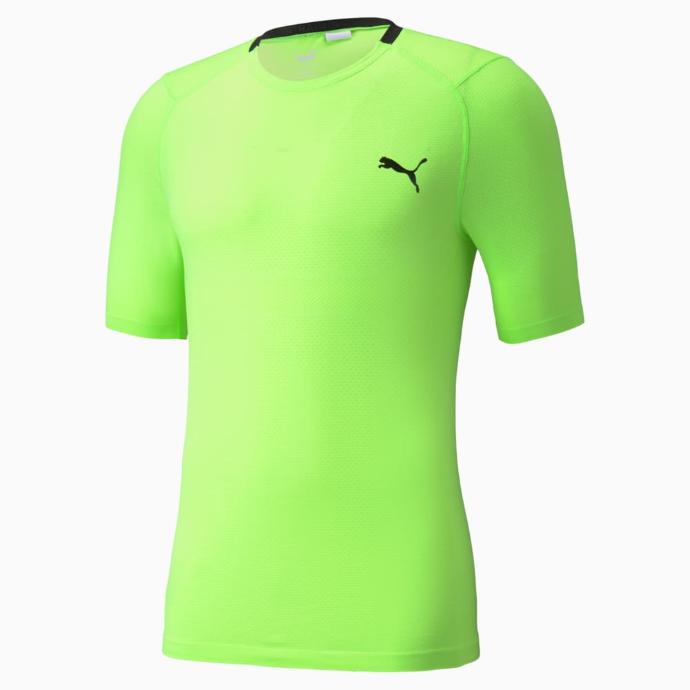 

PUMA - male - Футболка EVOKNIT+ Short Sleeve Men's Training Tee – Green Glare –, Зеленый