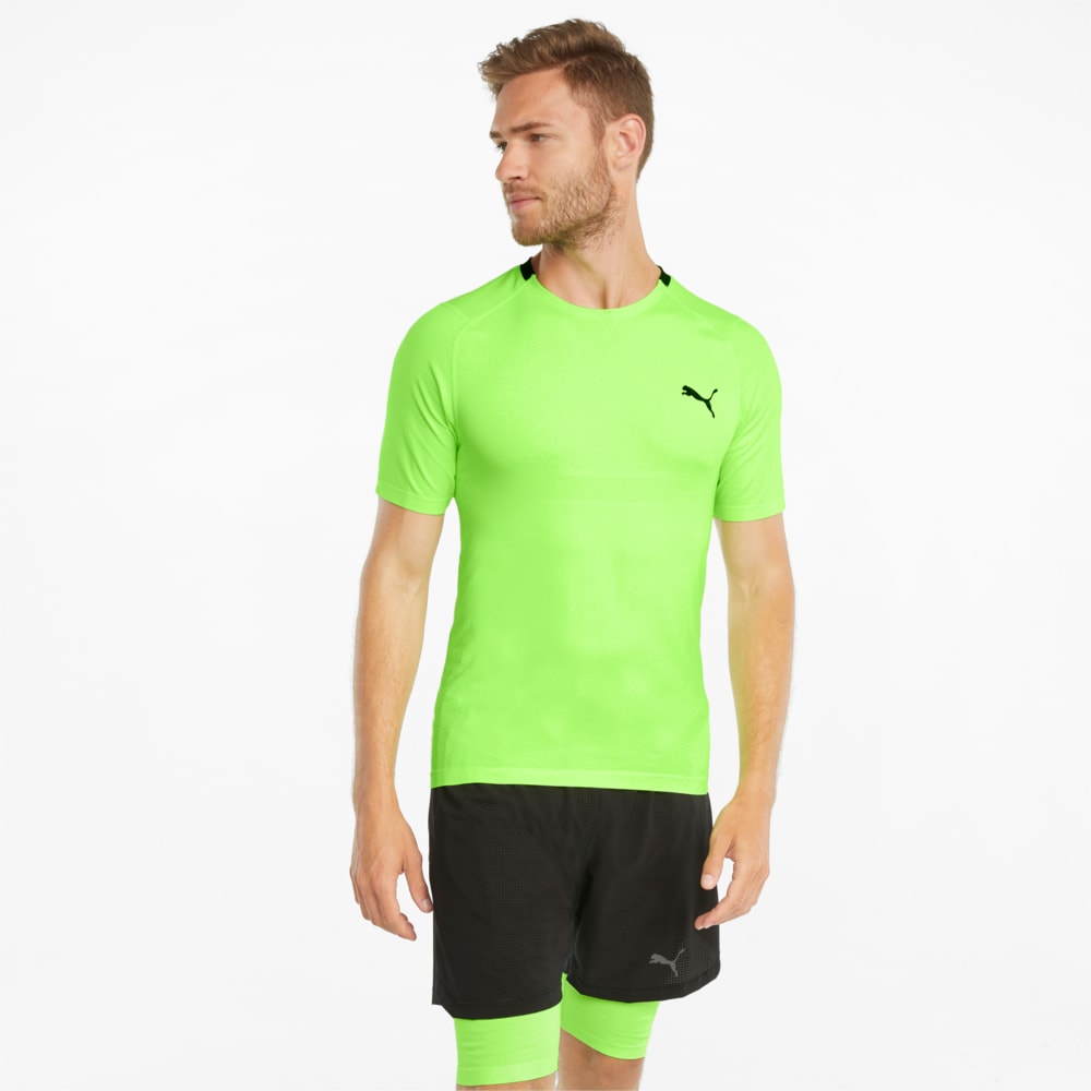 Зображення Puma Футболка EVOKNIT+ Short Sleeve Men's Training Tee #1: Green Glare