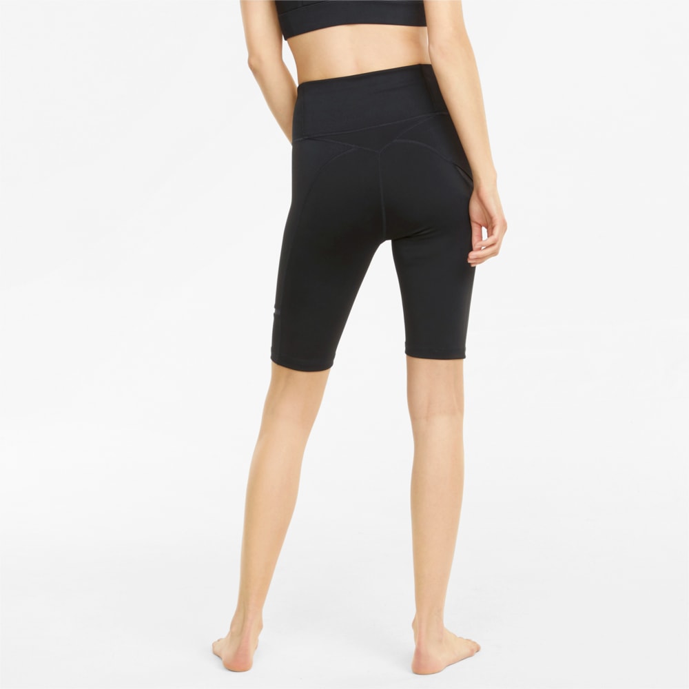 Изображение Puma Велосипедки Exhale Mesh Curve Women's Training Bike Shorts #2: Puma Black