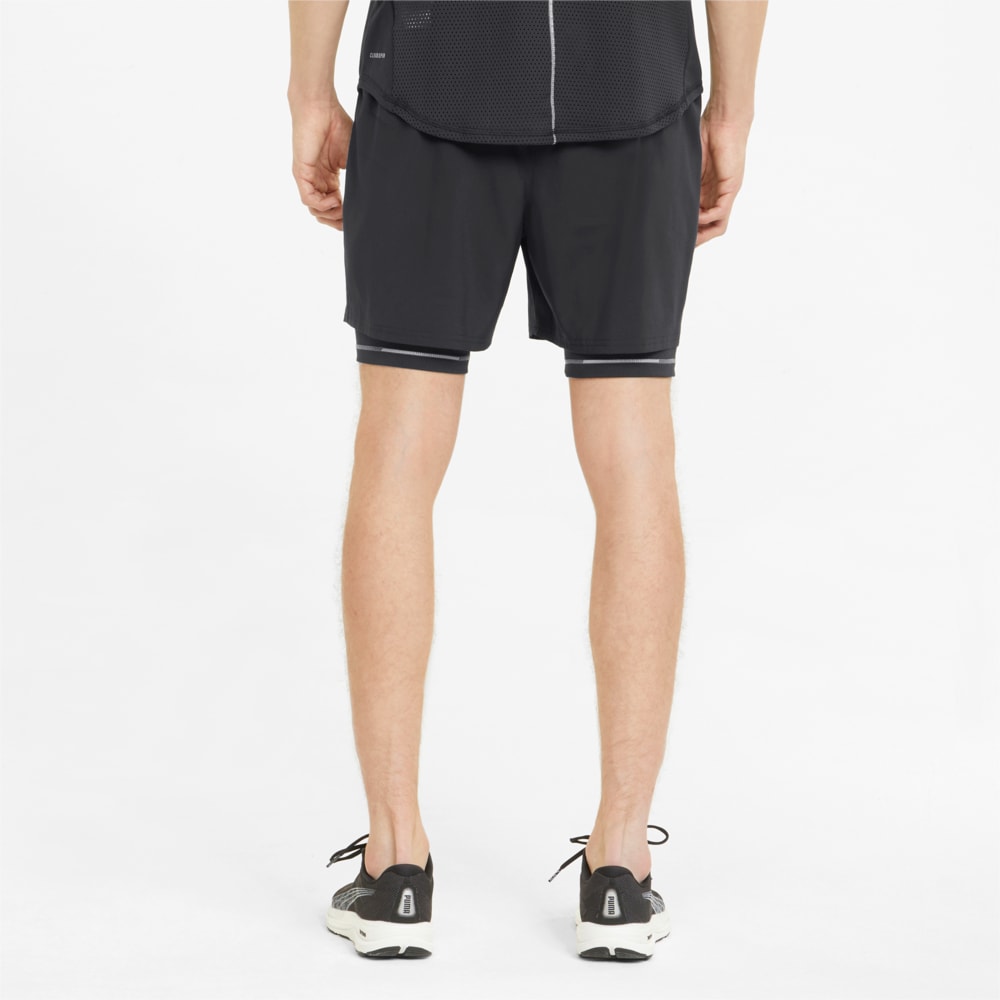 Изображение Puma Шорты Graphic 2-In-1 5” Men’s Running Shorts #2: Puma Black-Puma Black