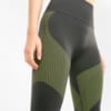 Зображення Puma Легінси Seamless High Waist 7/8 Women's Training Leggings #4: Asphalt-Yellow Glow