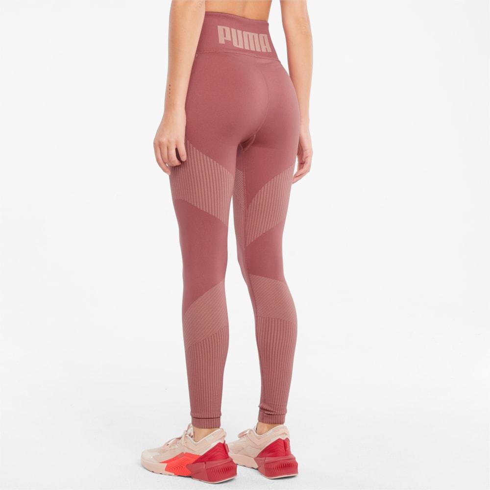 Зображення Puma Легінси Seamless High Waist 7/8 Women's Training Leggings #2: Mauvewood-Peach Parfait