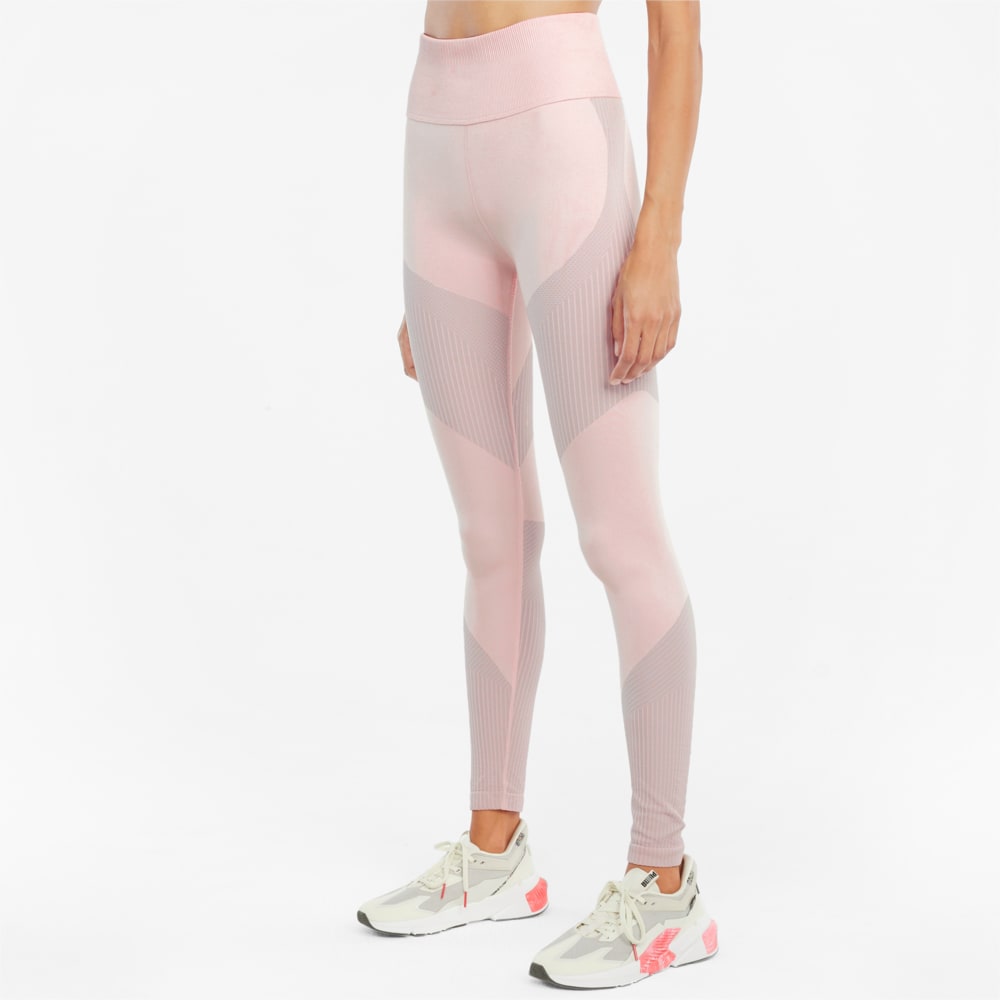 Зображення Puma Легінси Seamless High Waist 7/8 Women's Training Leggings #1: Lotus-High Rise