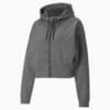 Изображение Puma Толстовка CLOUDSPUN Full-Zip Women's Training Hoodie #4: Puma Black Heather