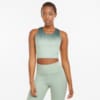 Зображення Puma Топ Studio Ombre Women's Racerback Training Crop Top #1: Frosty Green-Midnight Green-ombre print