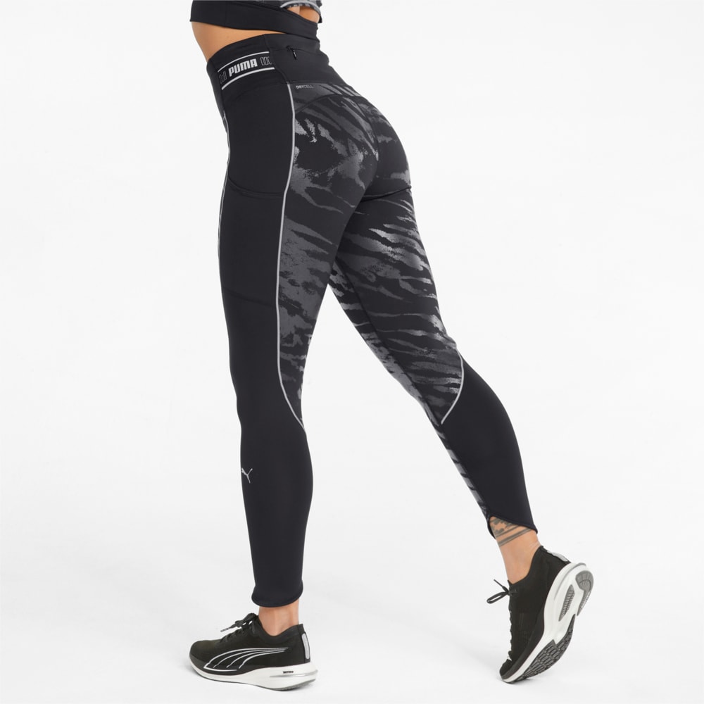 Зображення Puma Легінси High Shine High Waisted 7/8 Women's Running Leggings #2: Puma Black-Q4