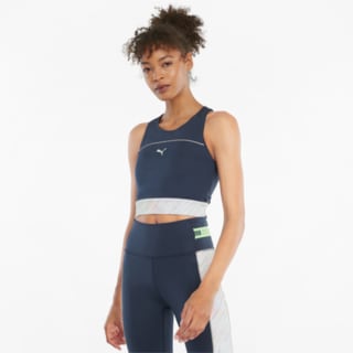 Изображение Puma Топ High Shine Cropped Women's Running Tank Top