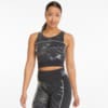 Зображення Puma Топ High Shine Cropped Women's Running Tank Top #1: Puma Black-AOP Q1