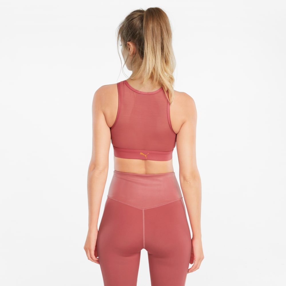 

PUMA - female - Топ Moto Women' Training Bra Top – Mauvewood-Motto Puma –, Черный