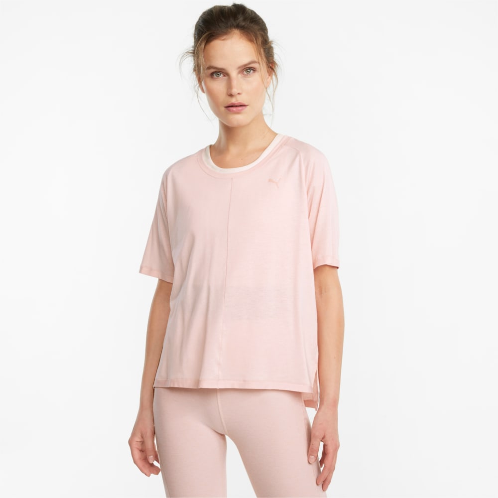 фото Футболка studio tri blend women's relaxed training tee puma