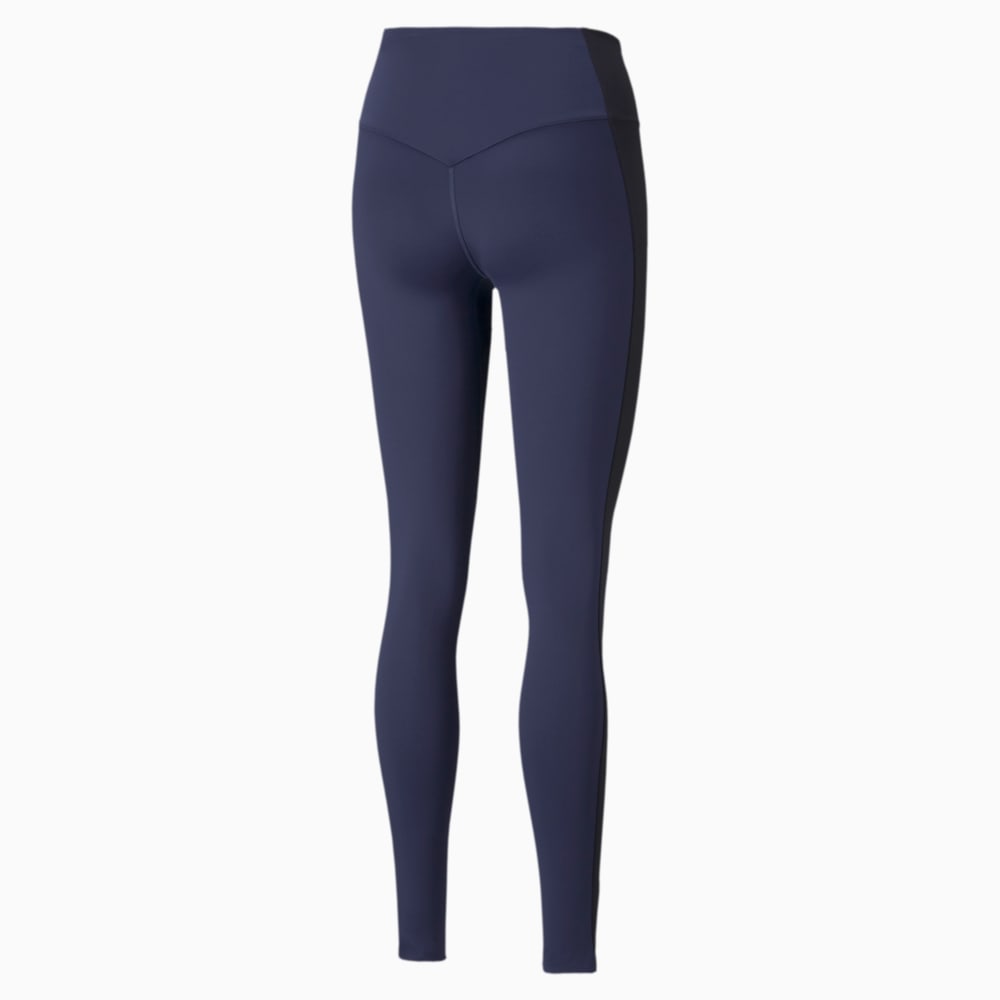 Изображение Puma Легинсы Forever Luxe High Waist Women’s Training Leggings #2: Peacoat-Puma Black