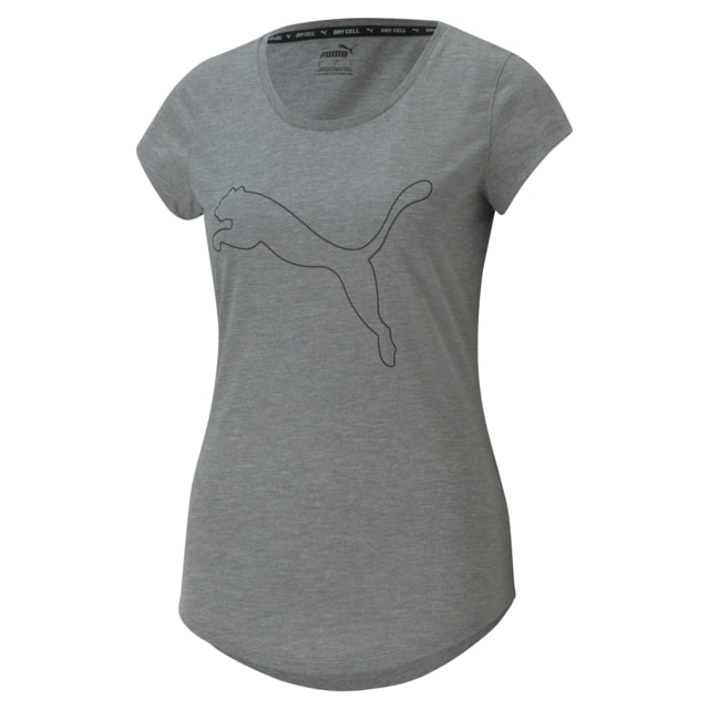 Image PUMA Camiseta Performance Mescla Cat Feminina