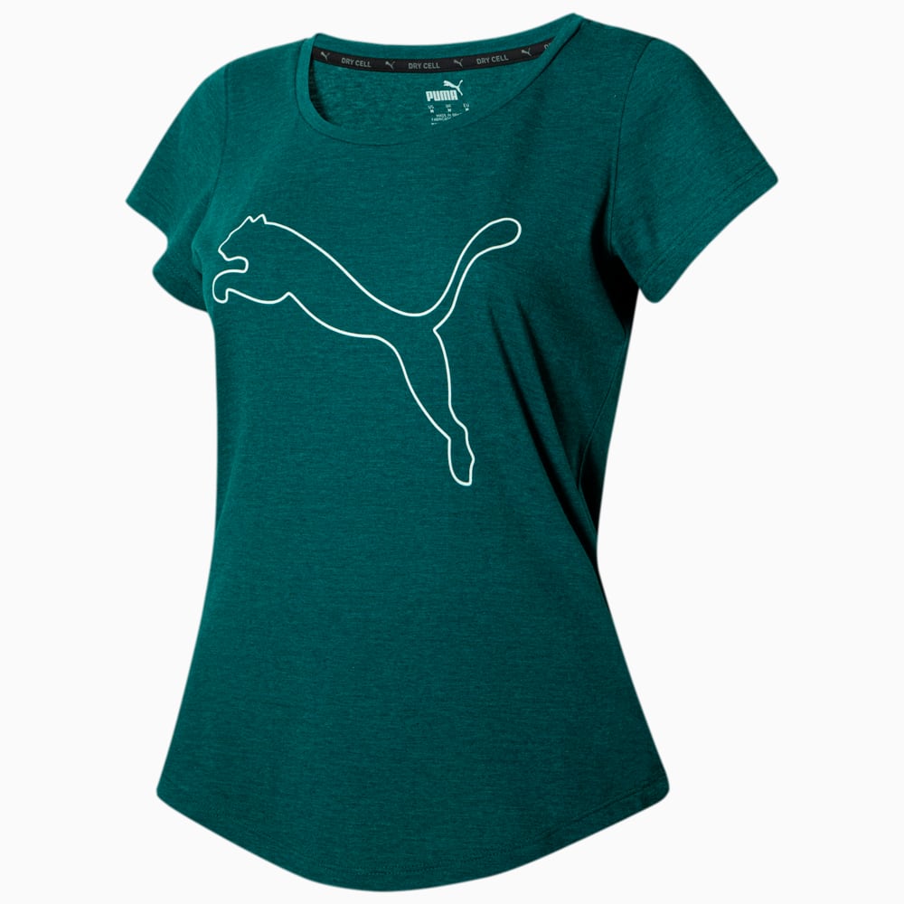 Image PUMA Camiseta Performance Mescla Cat Feminina #1