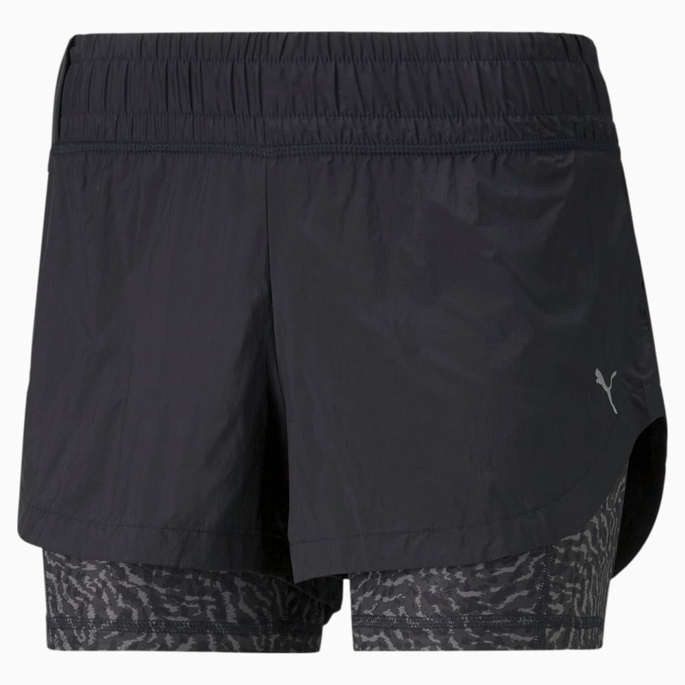 Puma 2 in best sale 1 shorts women's