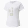 Изображение Puma Футболка 5K Logo Short Sleeve Women's Running Tee #4: Puma White