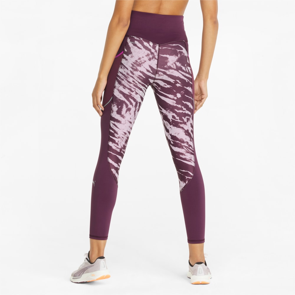 Зображення Puma Легінси 5K Graphic High Waist 7/8 Women's Running Leggings #2: Grape Wine