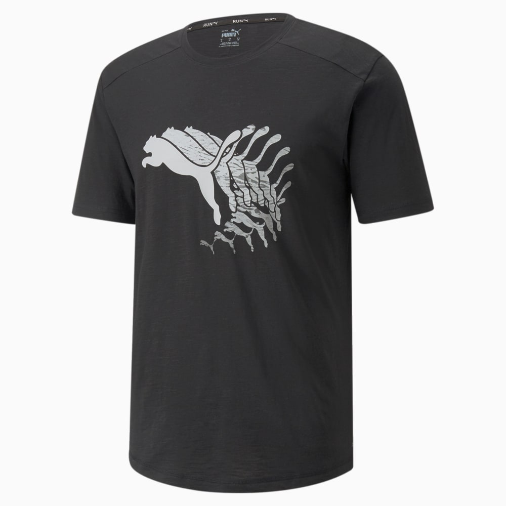 фото Футболка logo short sleeve men's running tee puma