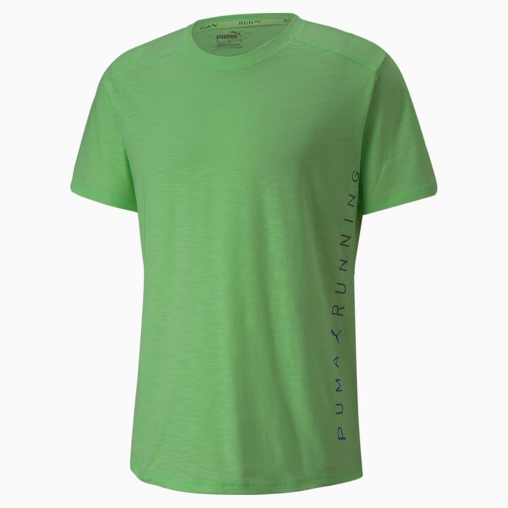 Изображение Puma Футболка Logo Short Sleeve Men's Running Tee #1