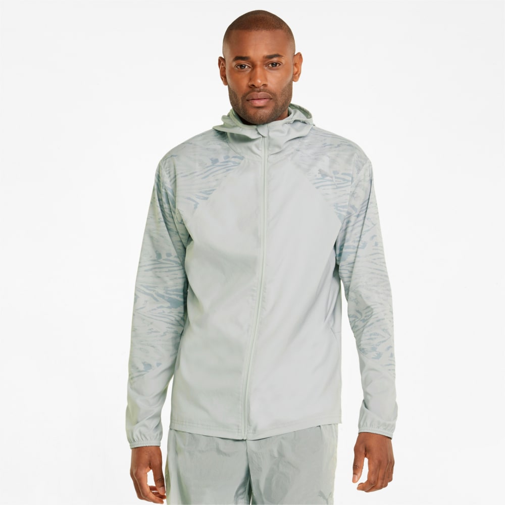 Puma online graphic windbreaker