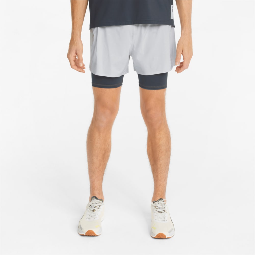 Puma 2 in 1 shorts men's top