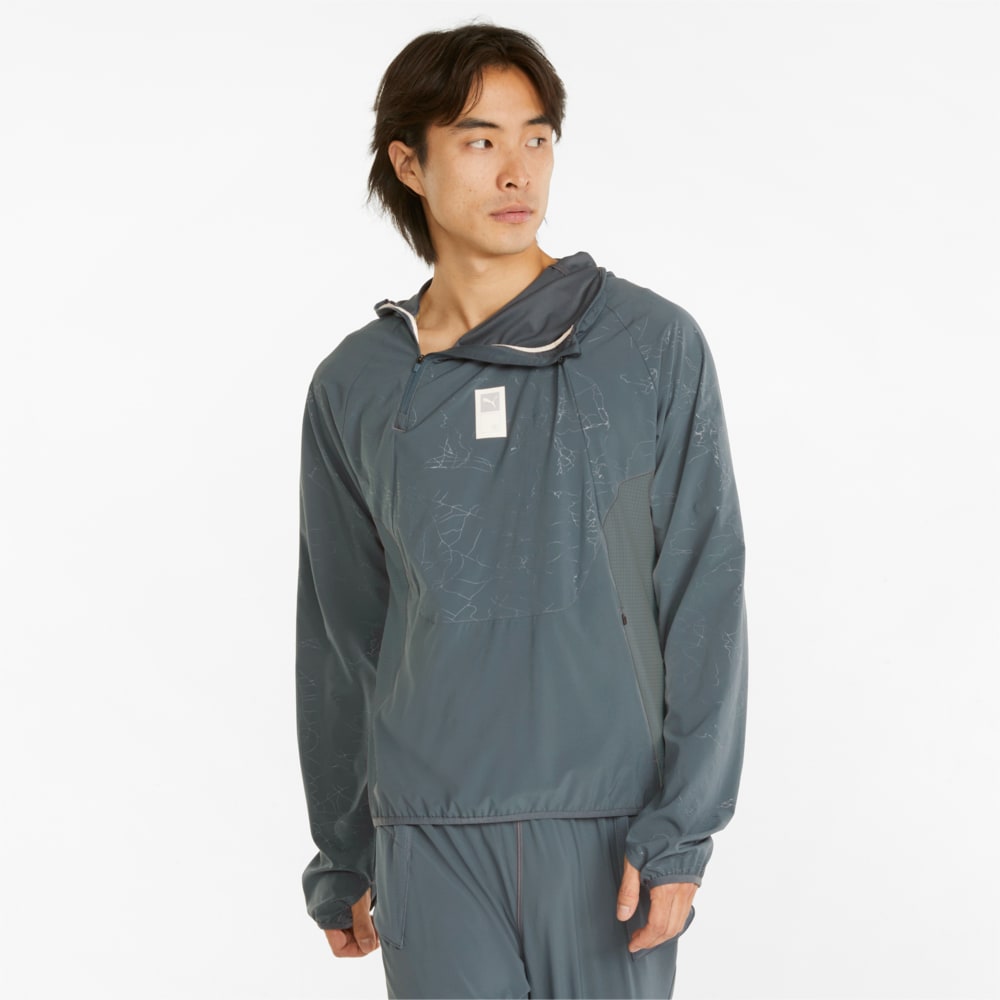 Изображение Puma Ветровка PUMA x FIRST MILE Woven Men's Running Jacket #1