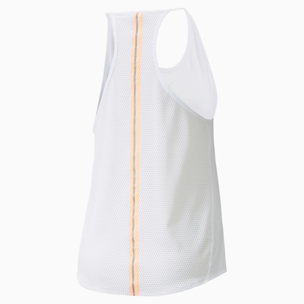 Изображение Puma Майка 5K Women's Running Tank Top #2: Puma White