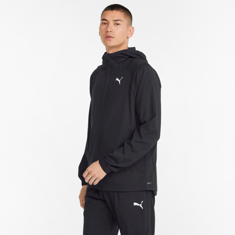 Зображення Puma Толстовка Vent Woven Men's Training Jacket #1: Puma Black