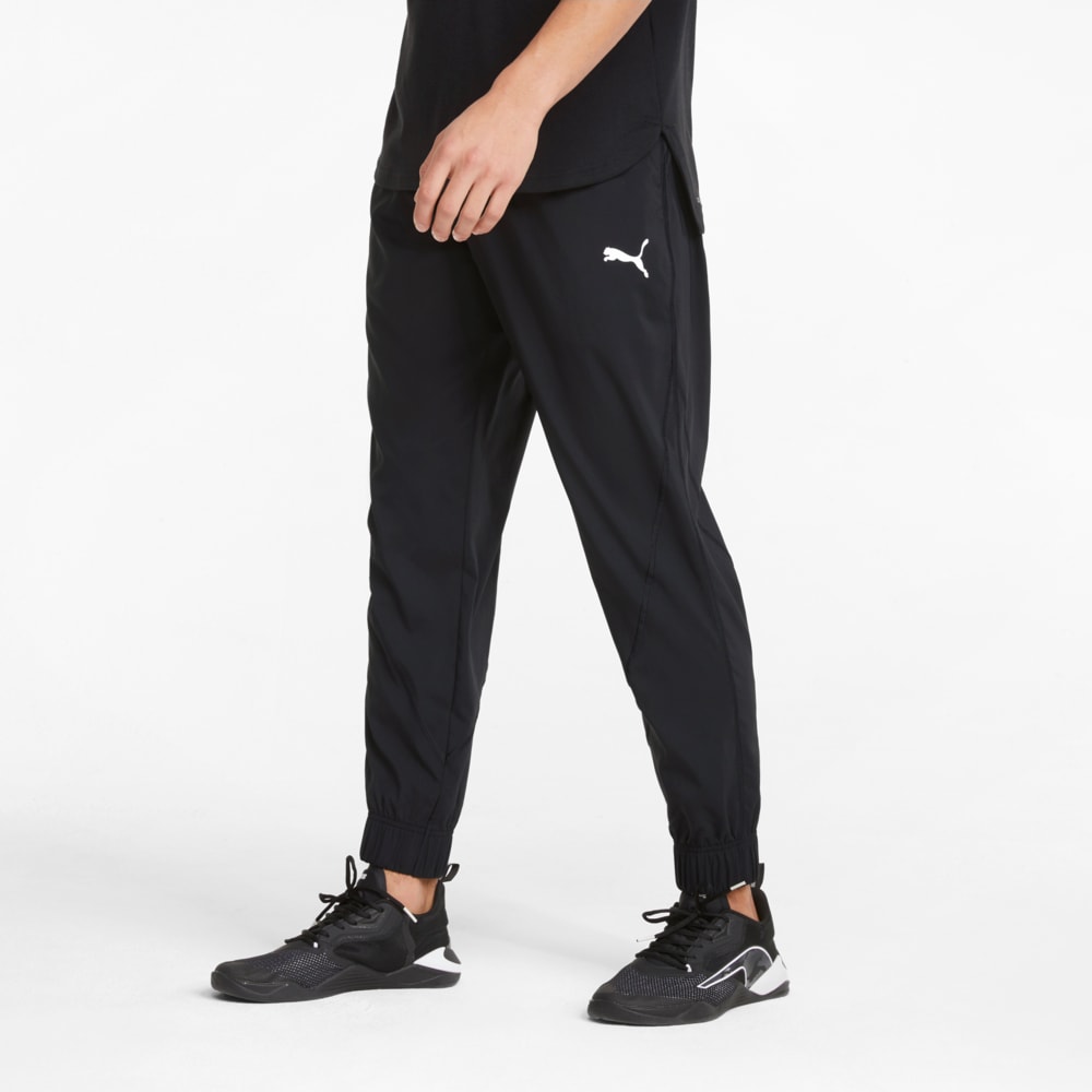 Зображення Puma Штани Vent Woven Men's Training Pants #1: Puma Black