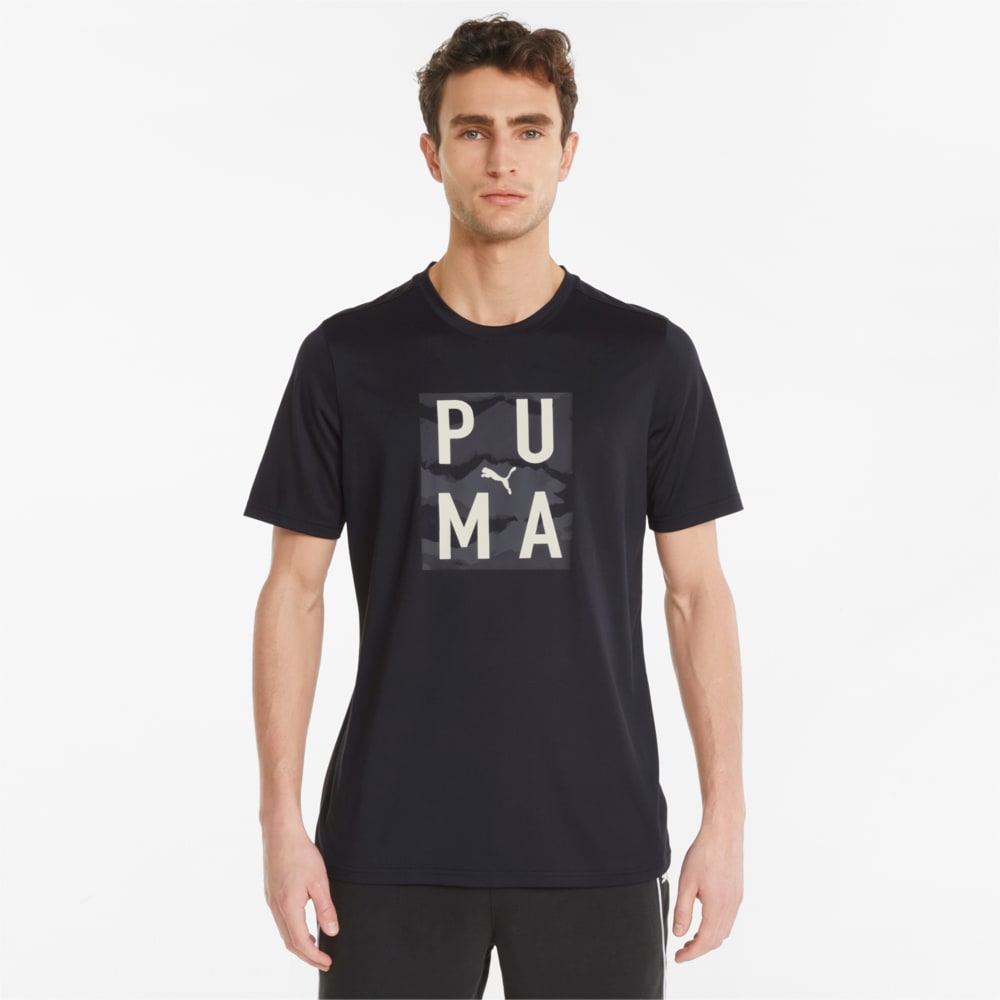 Зображення Puma Футболка Graphic Men's Training Tee #1: Puma Black