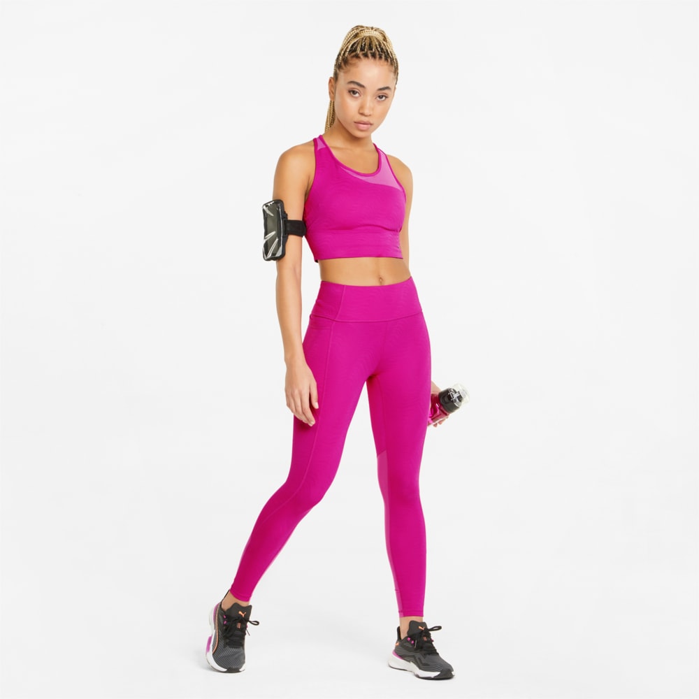 

PUMA - female - Бра Mid Impact Flawless Women's Training Bra – Deep Orchid –, Розовый