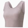 Зображення Puma Топ Studio Yogini Luxe Cropped Women's Training Tank Top #4: Quail Heather