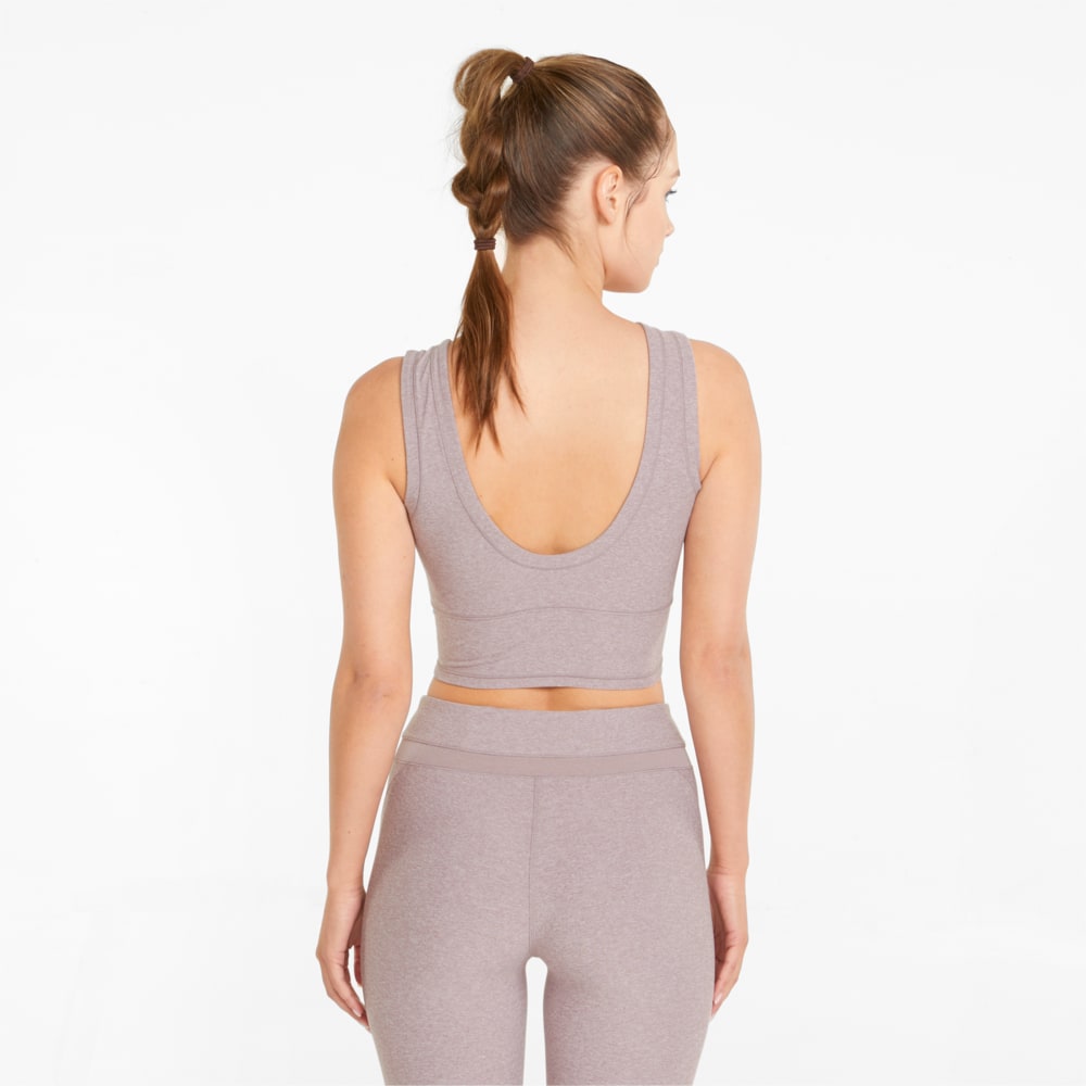 Image Puma Studio Yogini Luxe Cropped Women's Training Tank Top #2